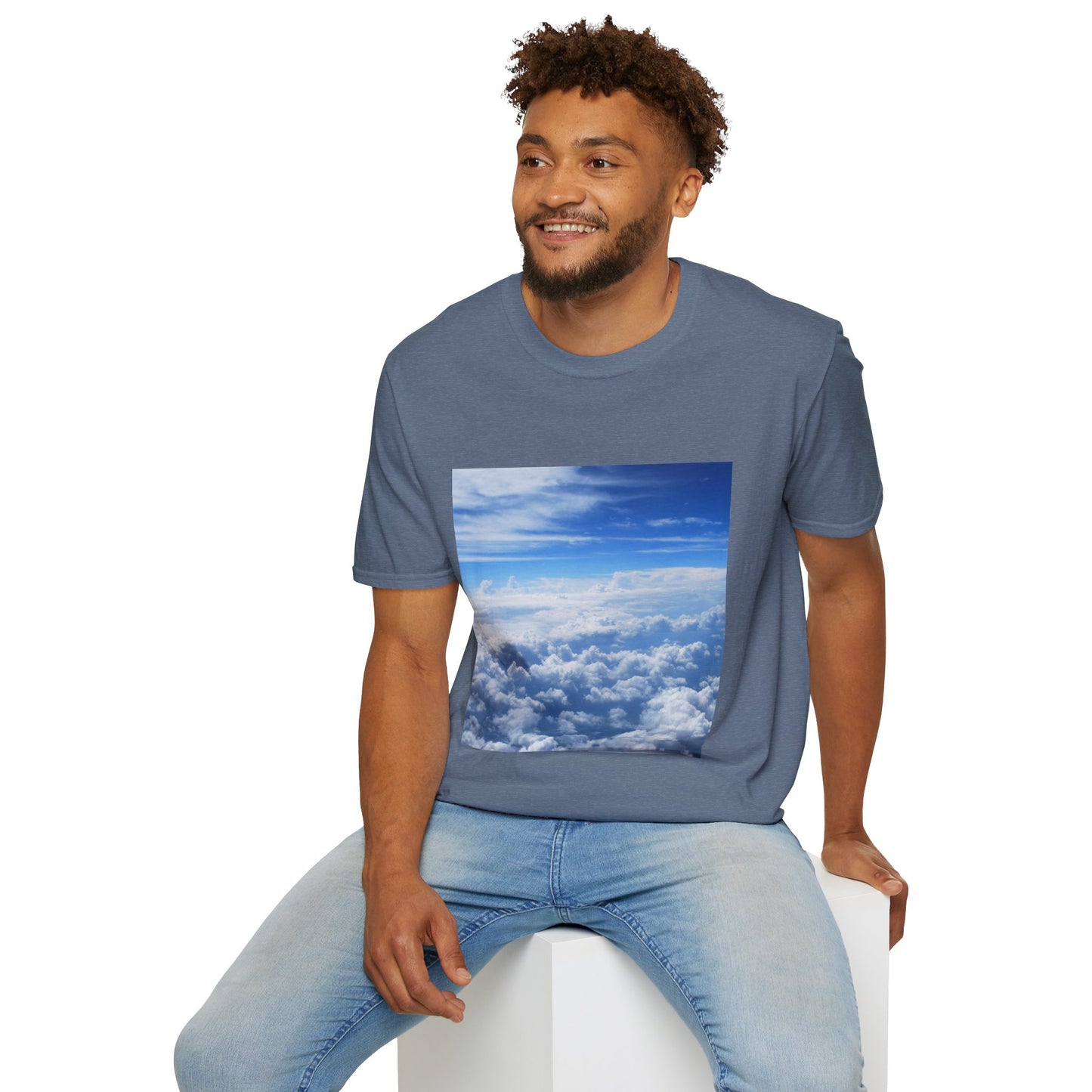 Above the Clouds - Unisex Softstyle T-Shirt