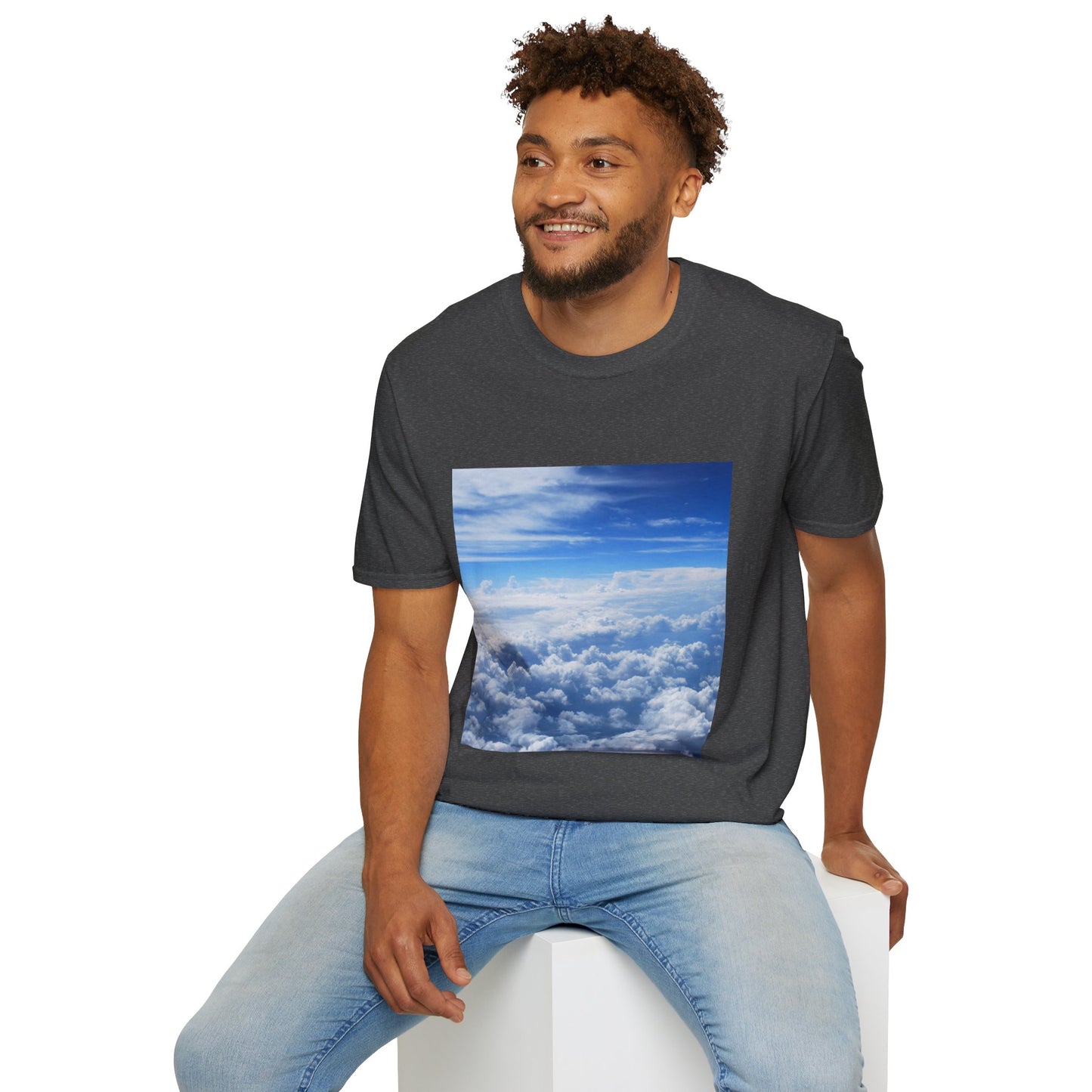 Above the Clouds - Unisex Softstyle T-Shirt