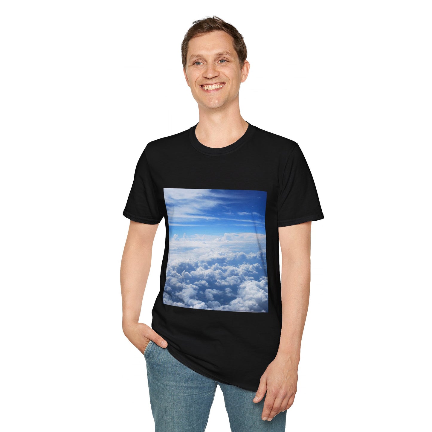 Above the Clouds - Unisex Softstyle T-Shirt