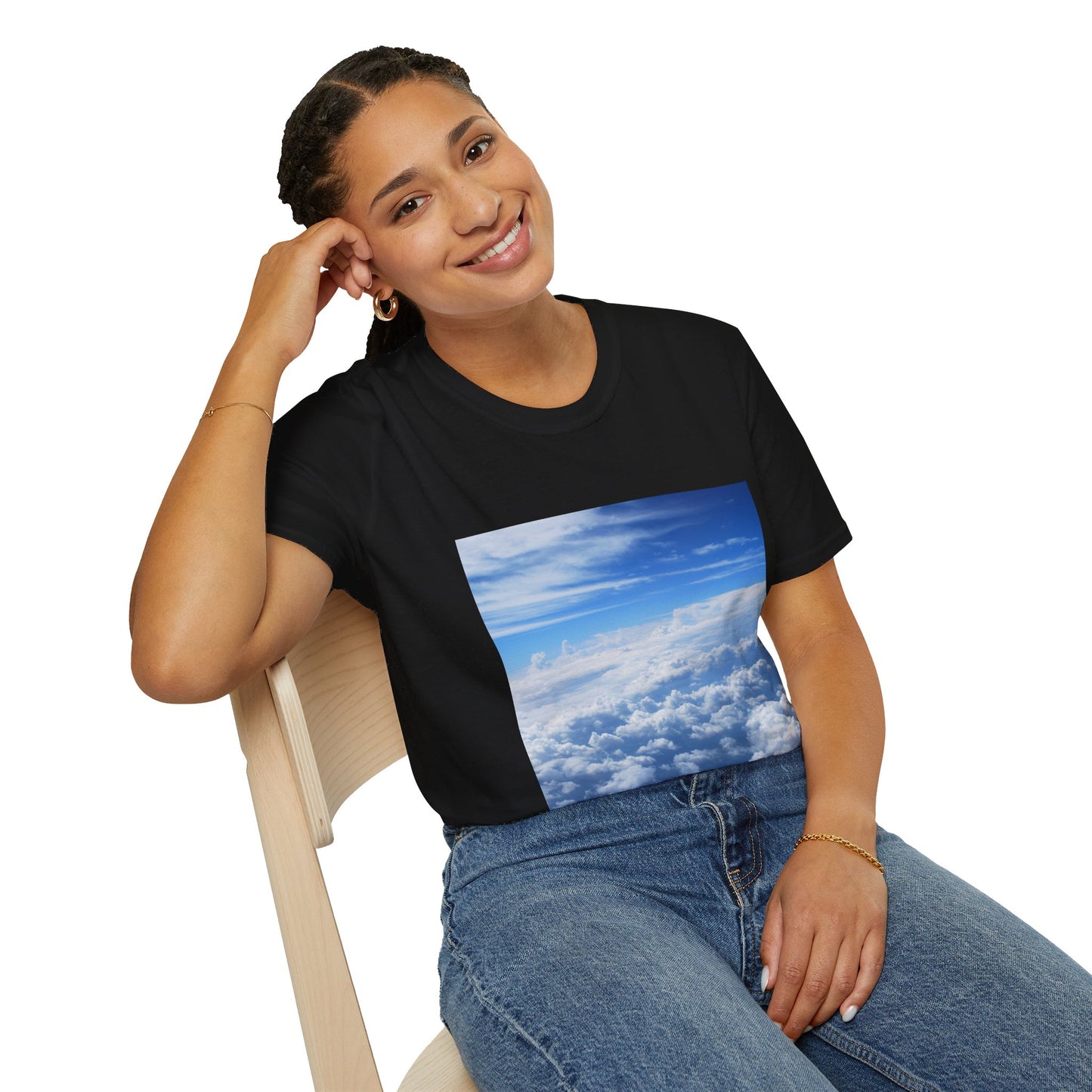 Above the Clouds - Unisex Softstyle T-Shirt