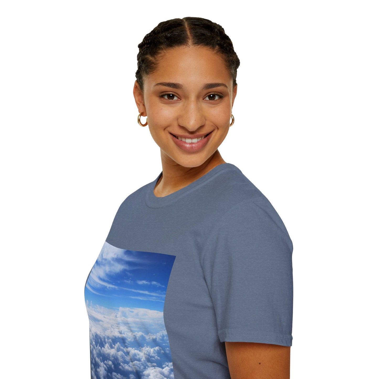 Above the Clouds - Unisex Softstyle T-Shirt