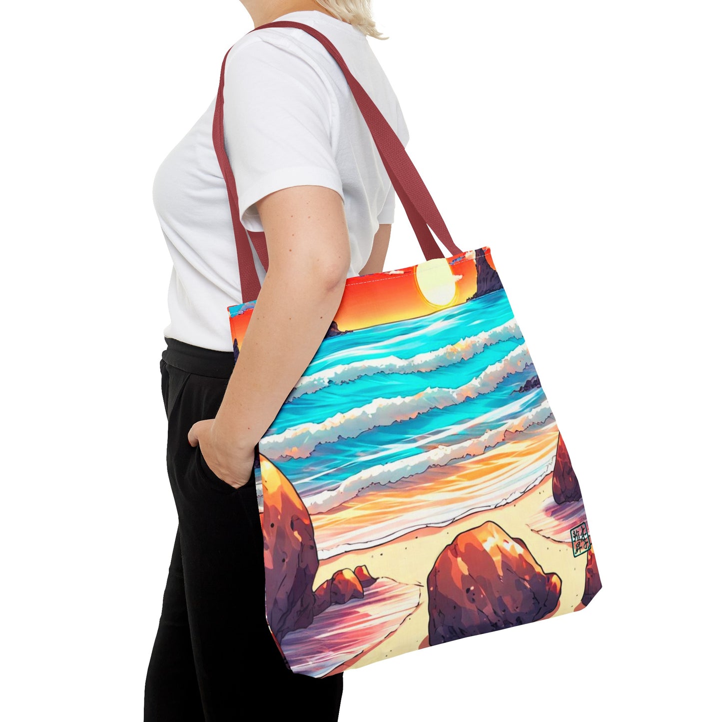 Sunset on the Beach 2 - Tote
