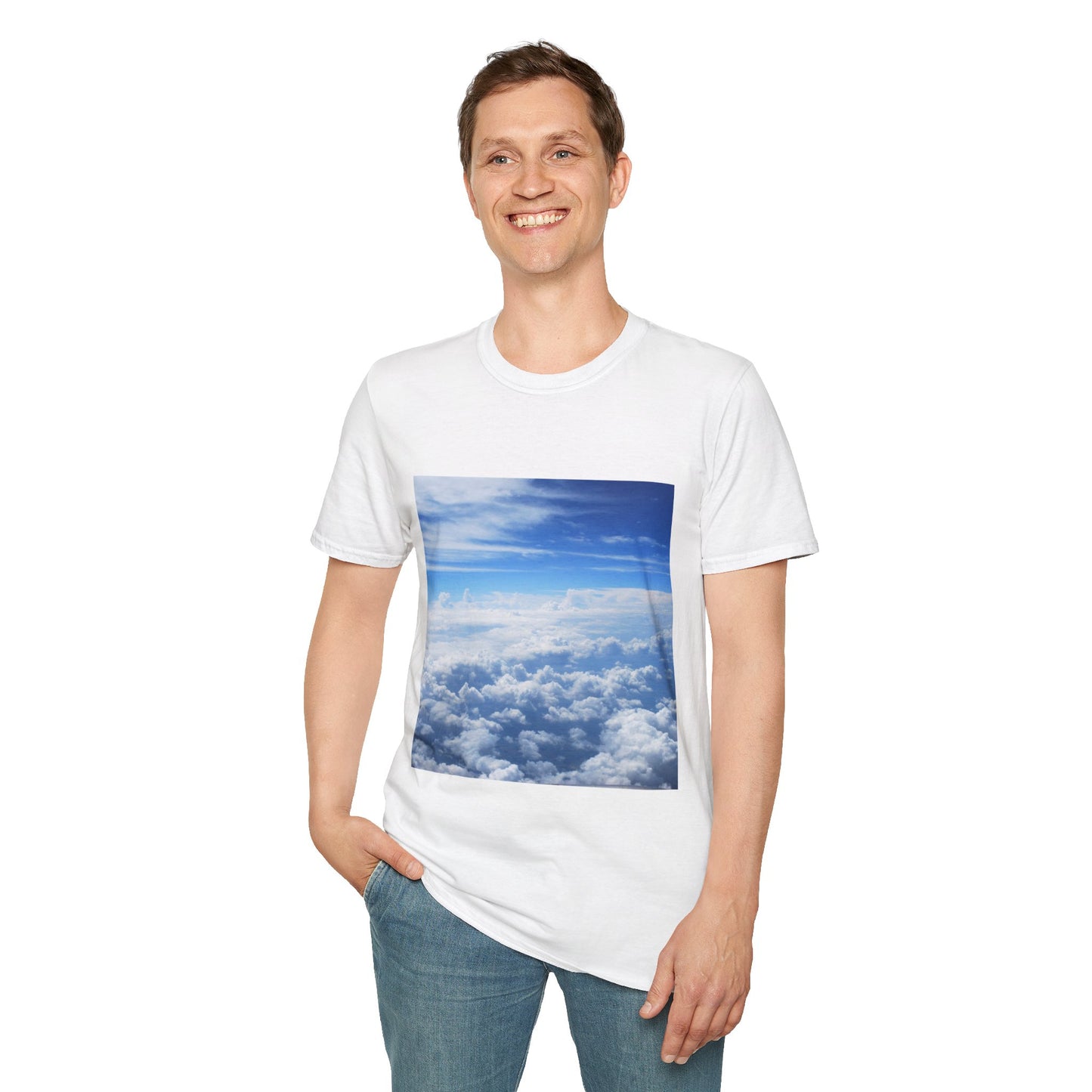 Above the Clouds - Unisex Softstyle T-Shirt
