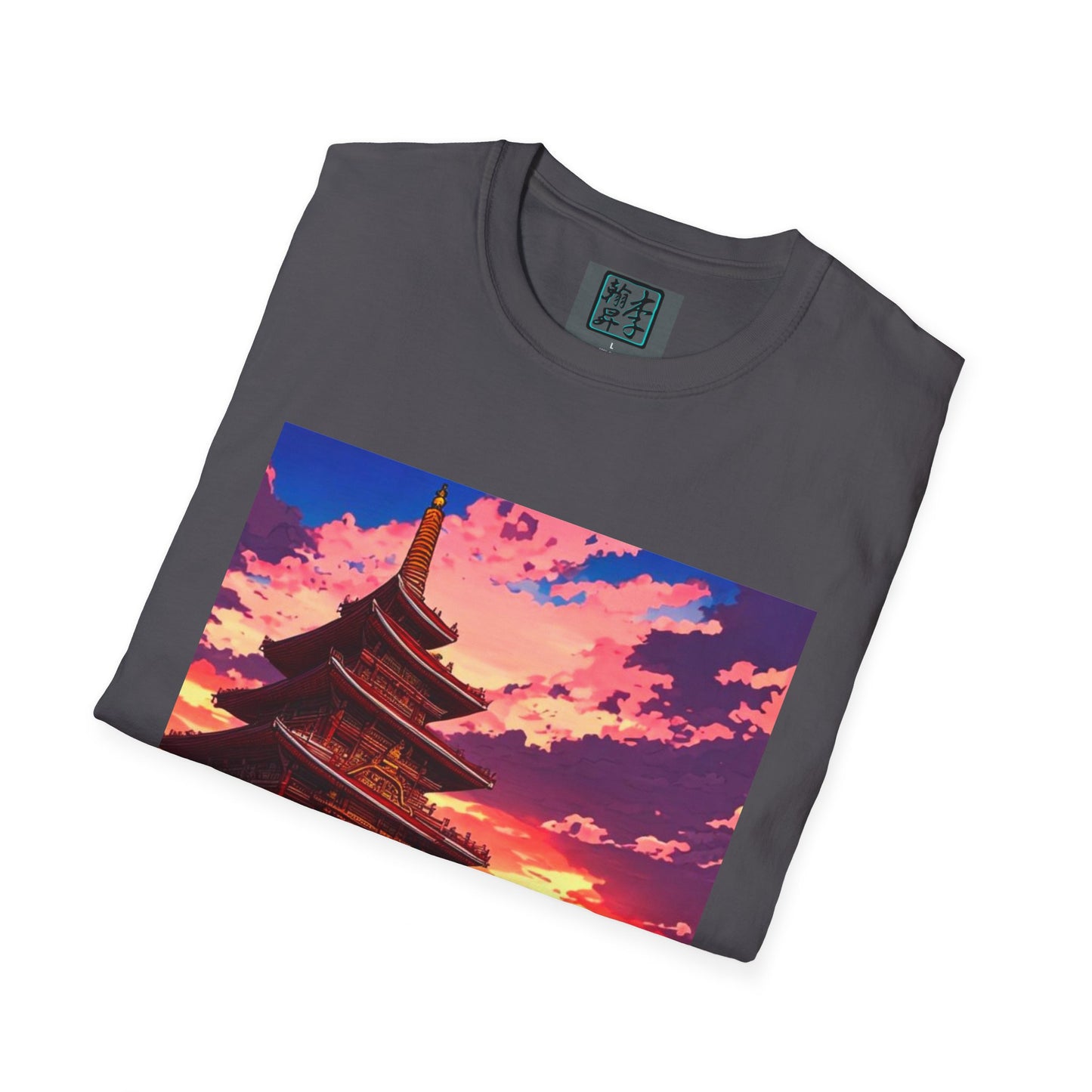Temple on the Sea - Unisex Softstyle T-Shirt