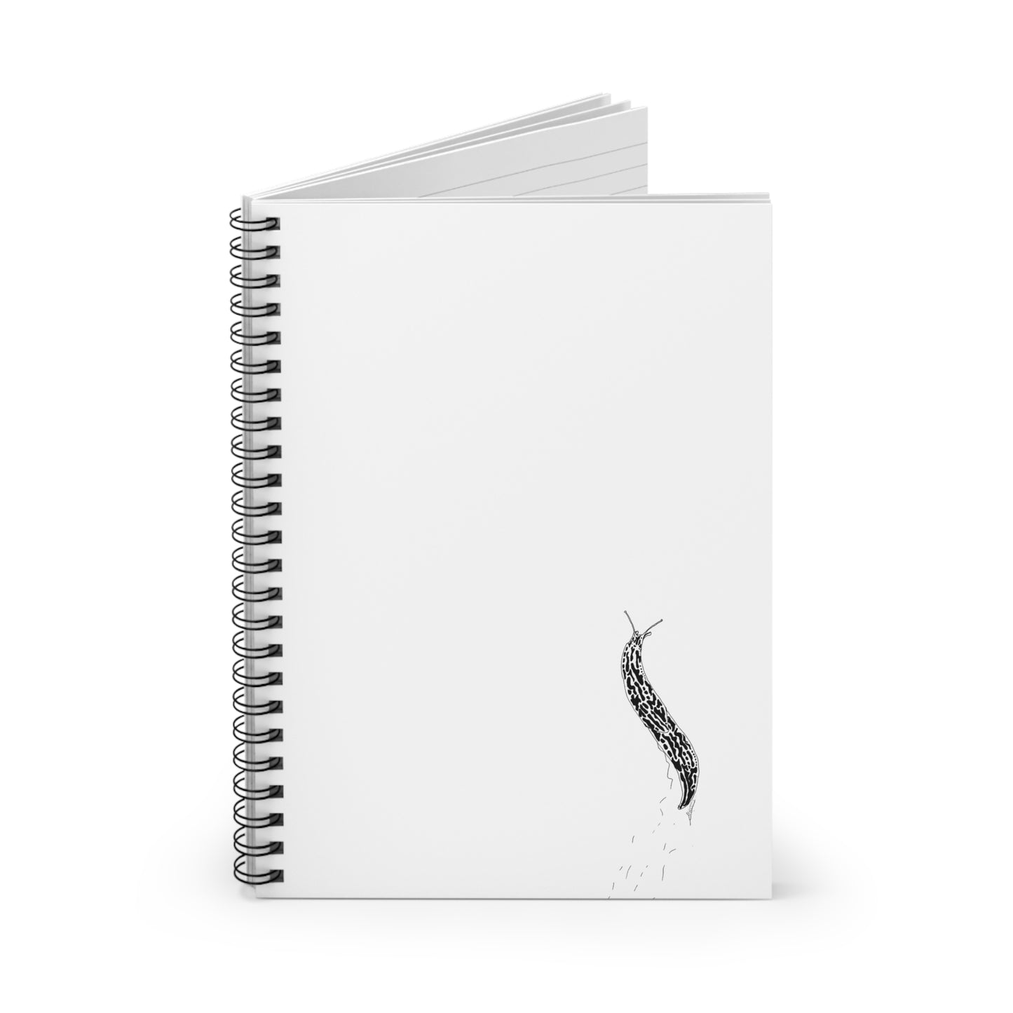 Leopard Slug Spiral Notebook - Ruled Line