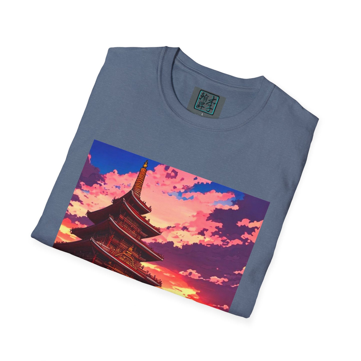 Temple on the Sea - Unisex Softstyle T-Shirt