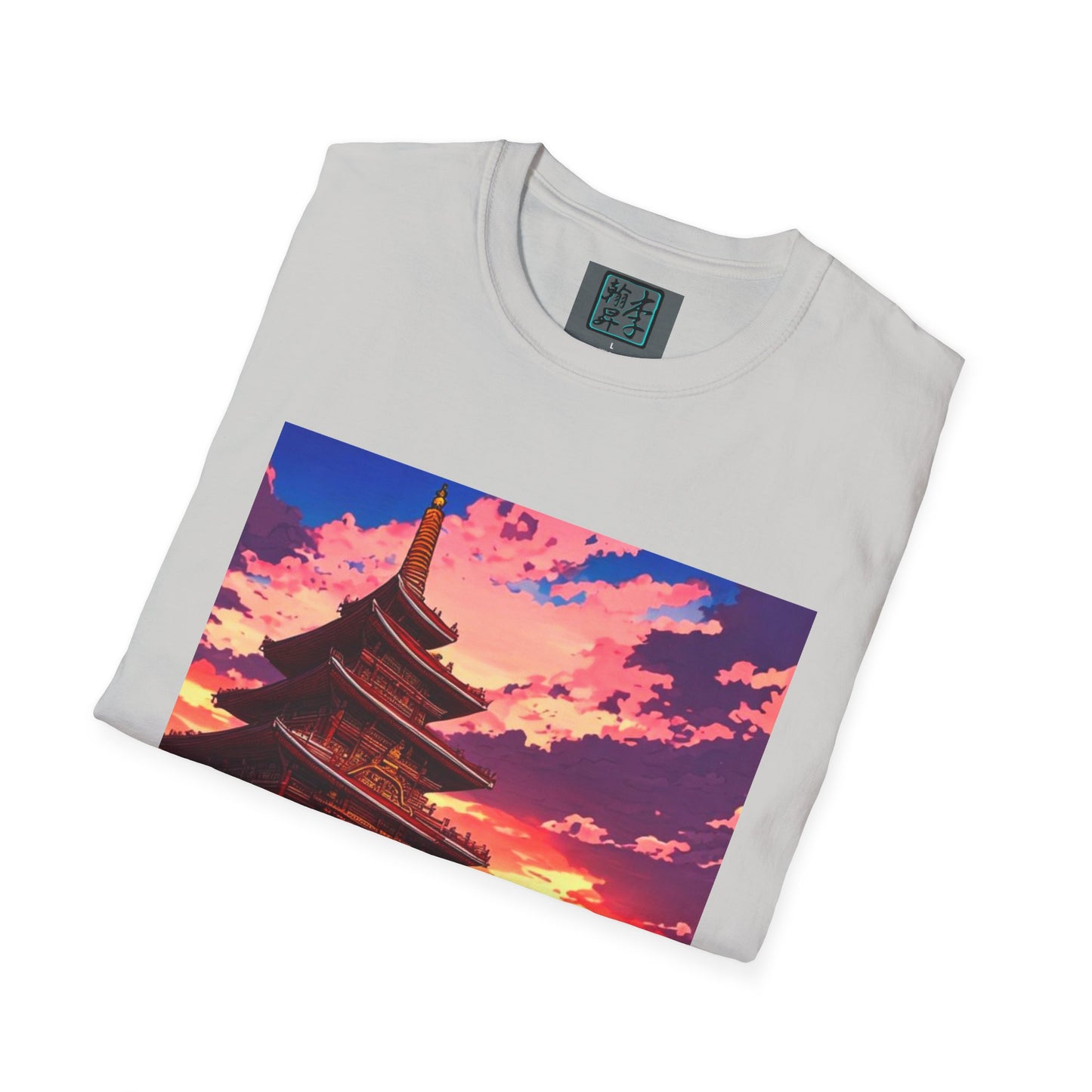 Temple on the Sea - Unisex Softstyle T-Shirt
