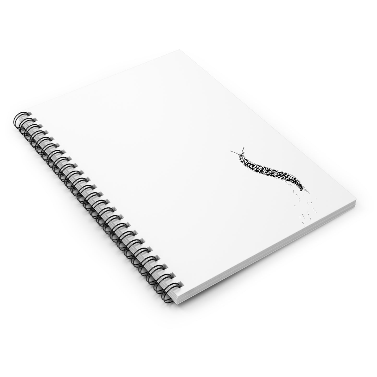 Leopard Slug Spiral Notebook - Ruled Line