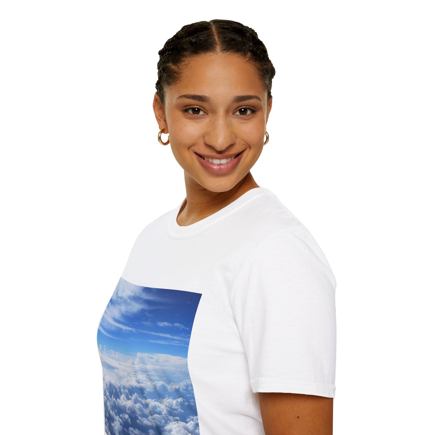 Above the Clouds - Unisex Softstyle T-Shirt