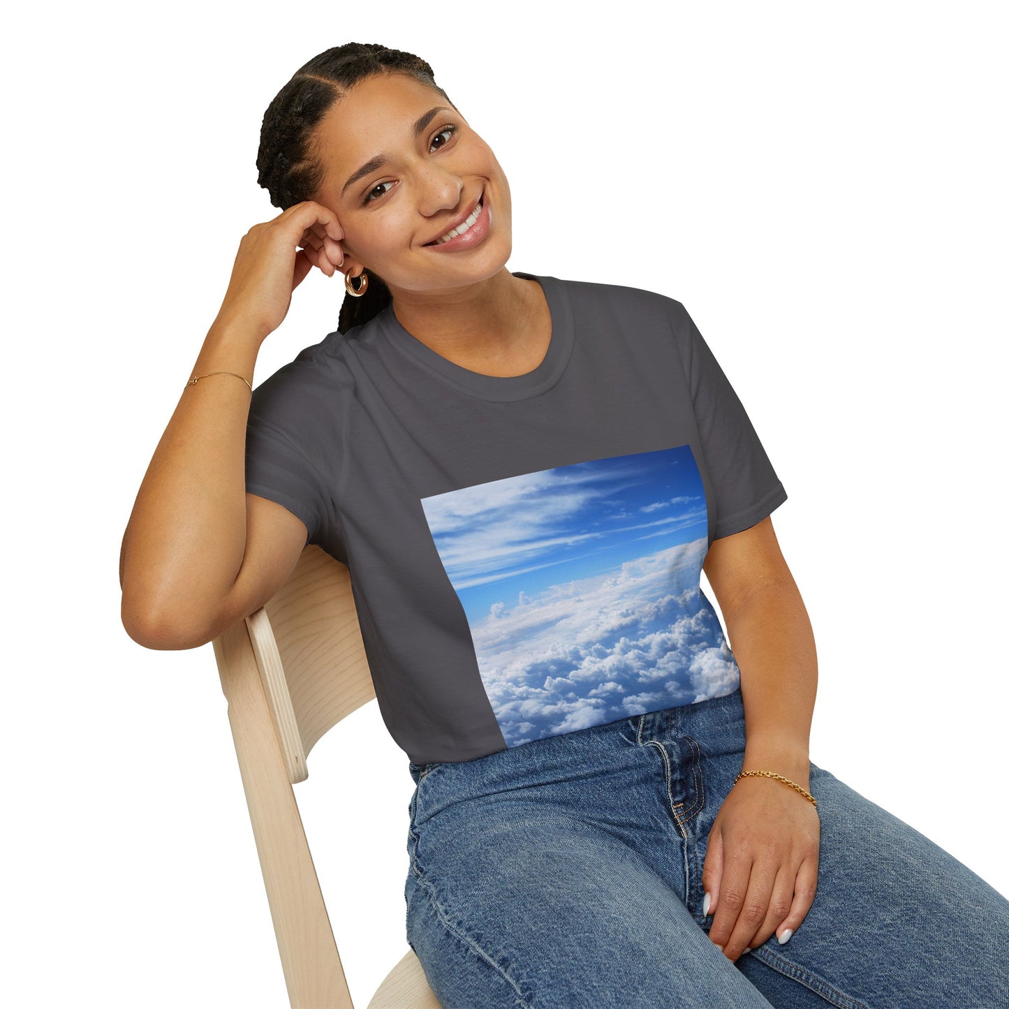 Above the Clouds - Unisex Softstyle T-Shirt
