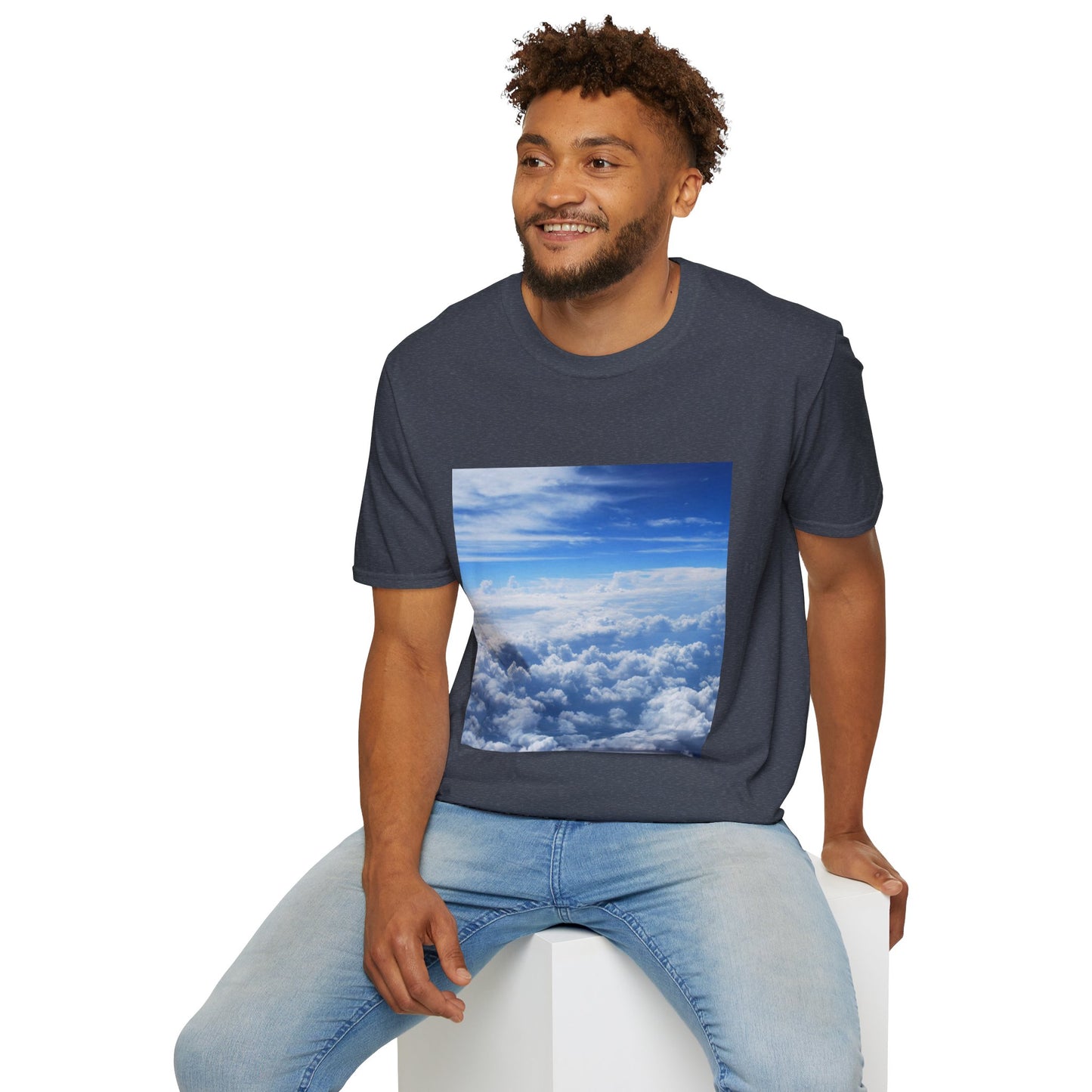 Above the Clouds - Unisex Softstyle T-Shirt