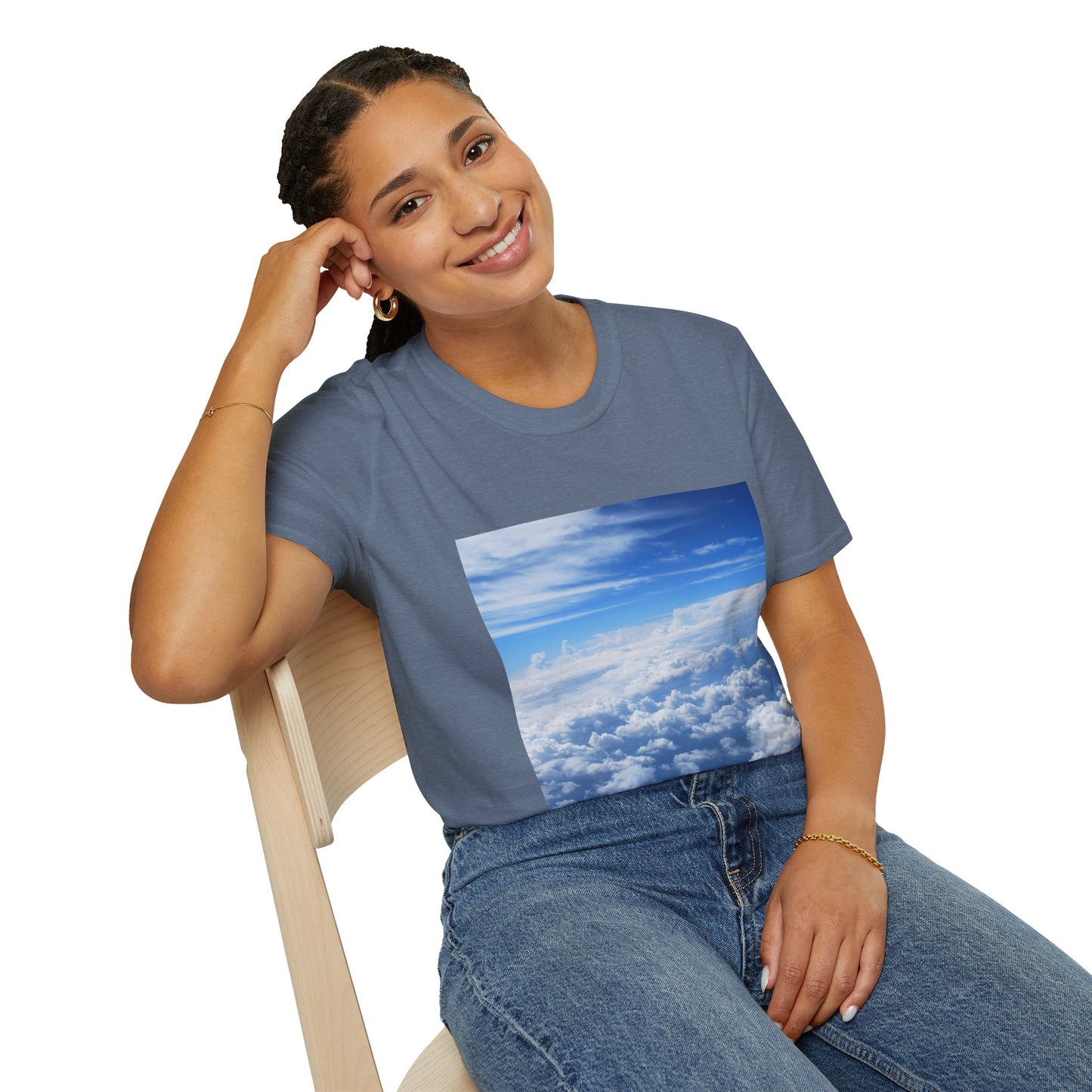 Above the Clouds - Unisex Softstyle T-Shirt