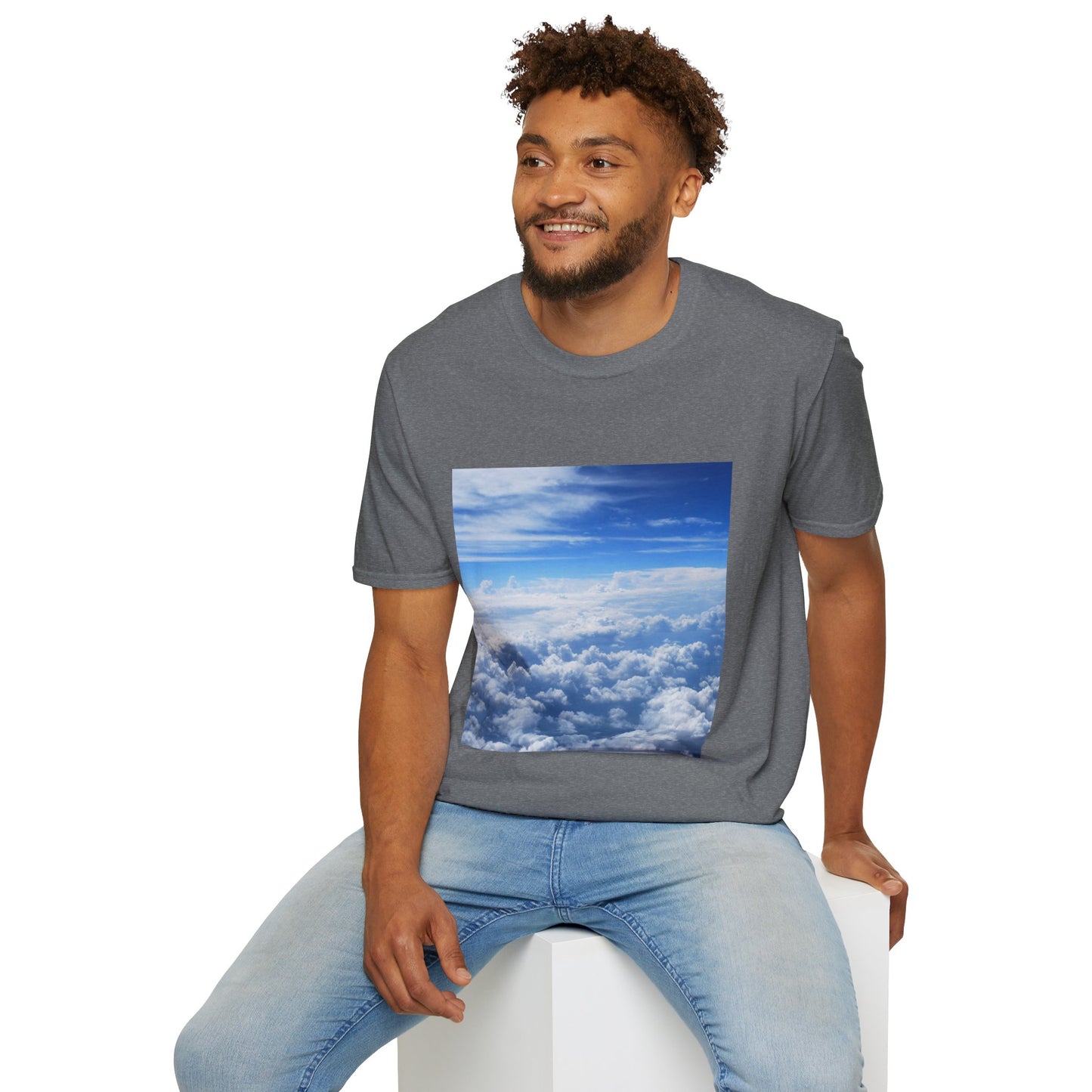 Above the Clouds - Unisex Softstyle T-Shirt