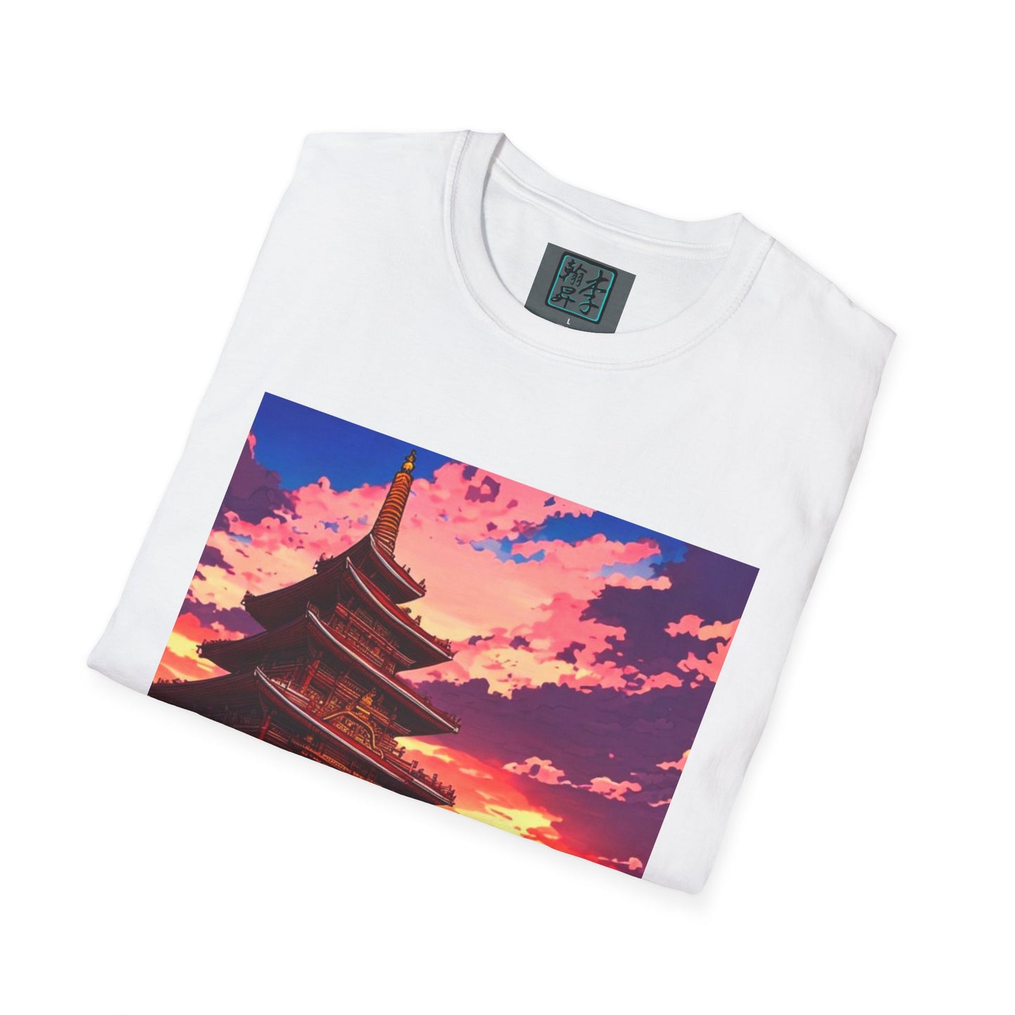 Temple on the Sea - Unisex Softstyle T-Shirt
