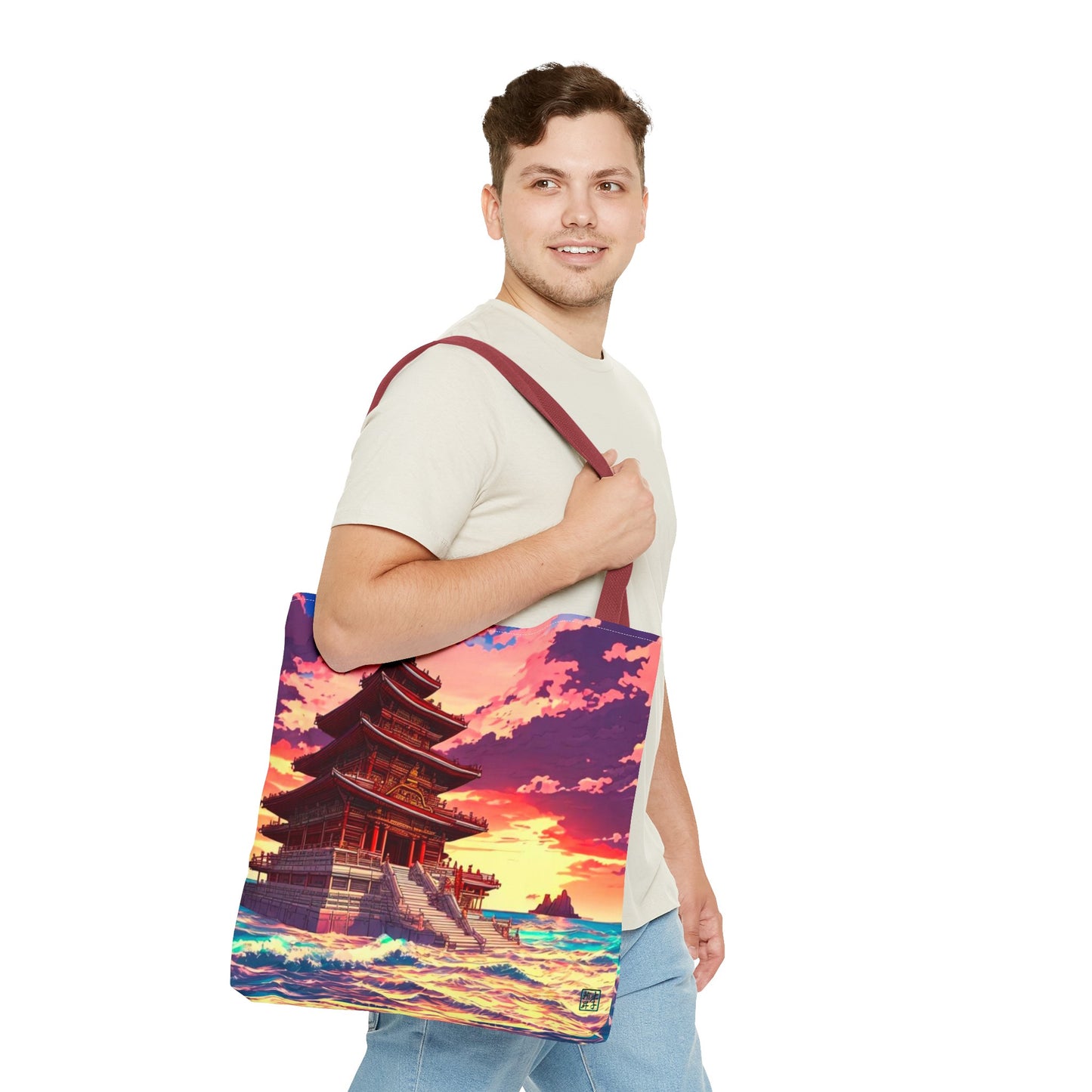 Temple on the Sea - Tote