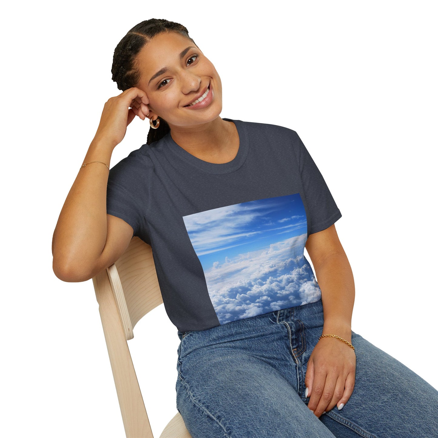 Above the Clouds - Unisex Softstyle T-Shirt
