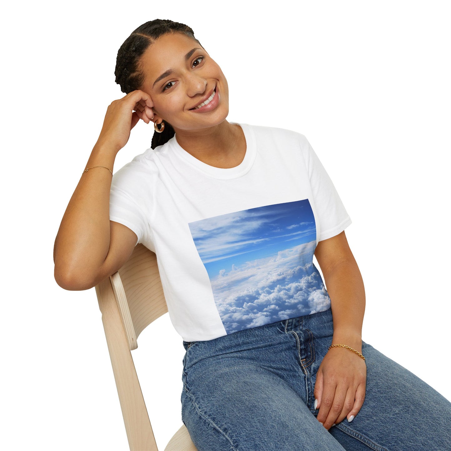 Above the Clouds - Unisex Softstyle T-Shirt
