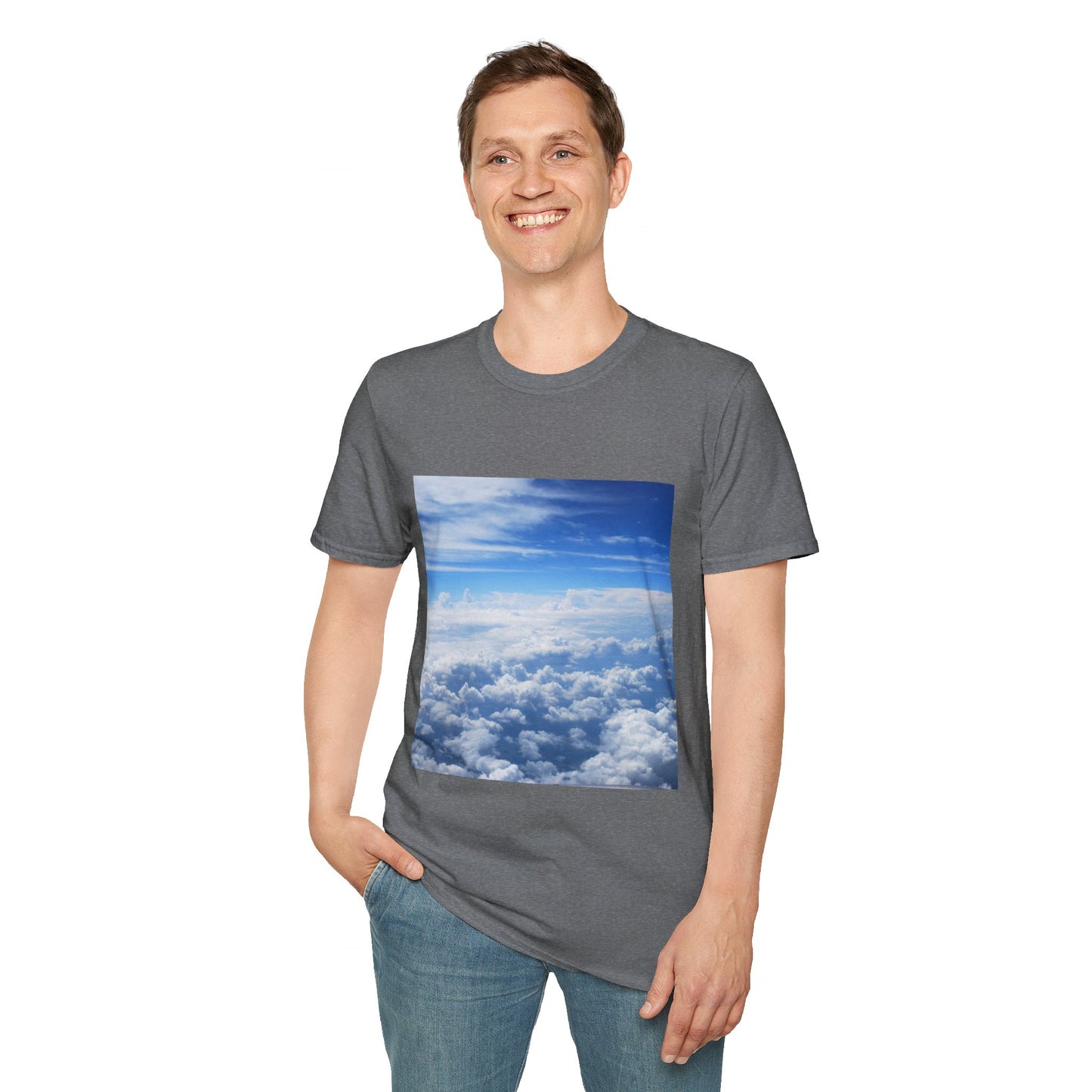 Above the Clouds - Unisex Softstyle T-Shirt