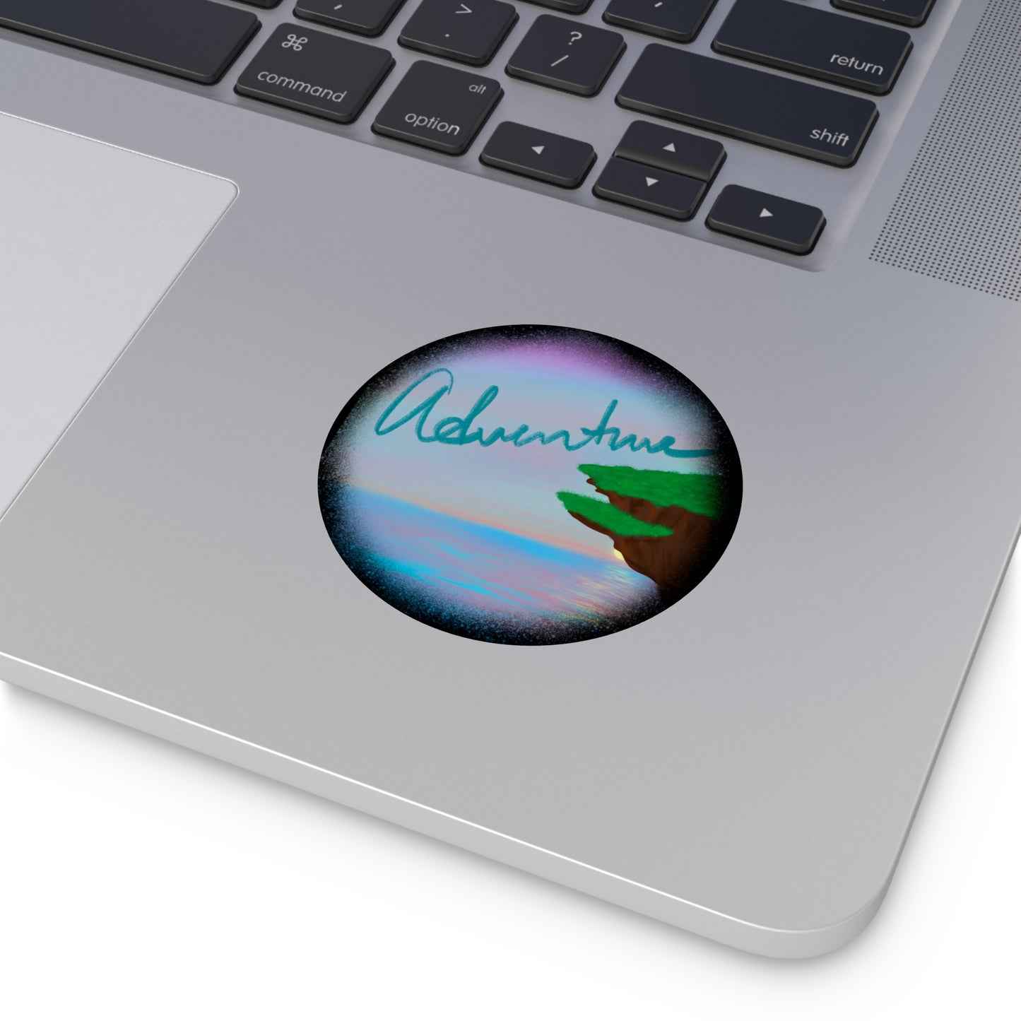 Adventure - Round Vinyl Stickers