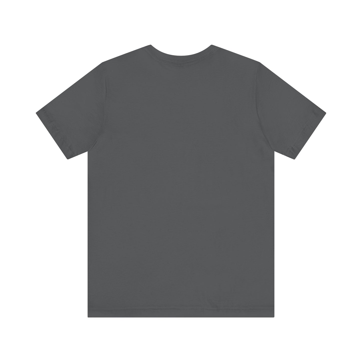 This is the ACI crewneck asphalt t-shirt. It is showcasing the back of it with no print just the color of the shirt. This is a flat back picture.