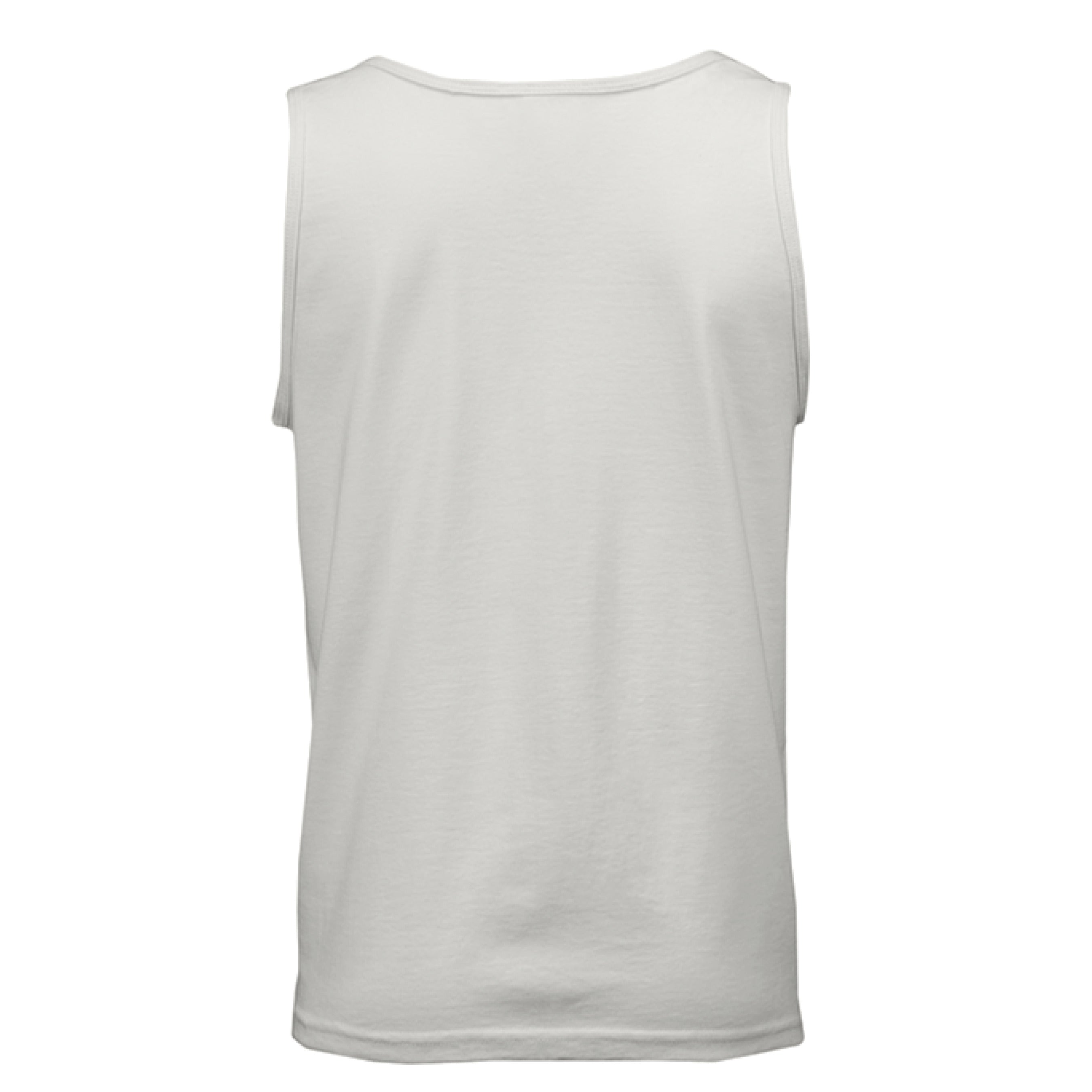 Close-up of the Leopard Slug Tank's slim fit neckline and soft, breathable cotton fabric in vibrant leopard print pattern.