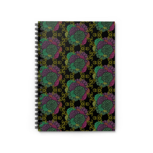 Echeveria in Bloom - Spiral Ruled Notebook