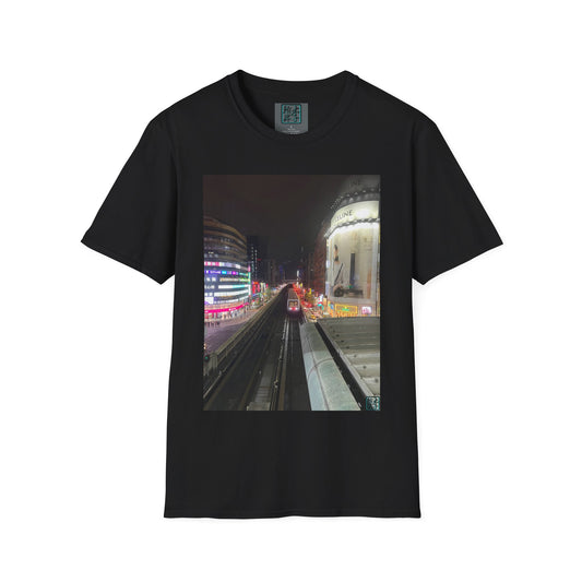 Taipei MRT- Night - Unisex Softstyle T-Shirt