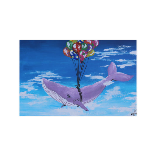 Up up and away! - Horizontal Matte Posters