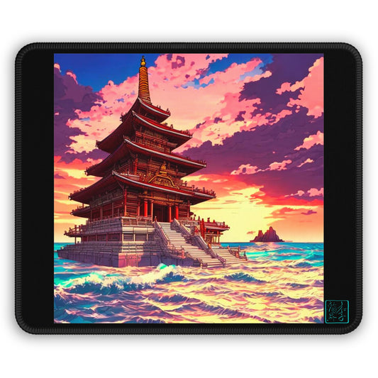 Temple on the Sea - Gaming Mouse Pad
