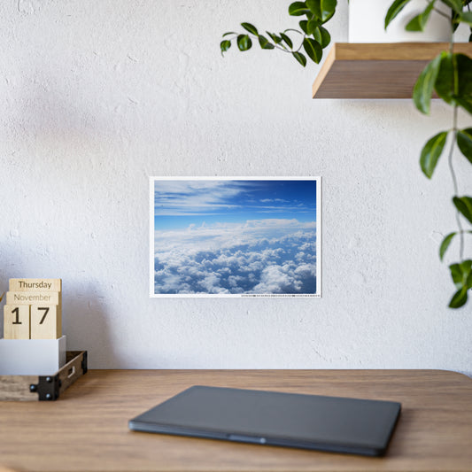Above the Clouds - Gloss Poster