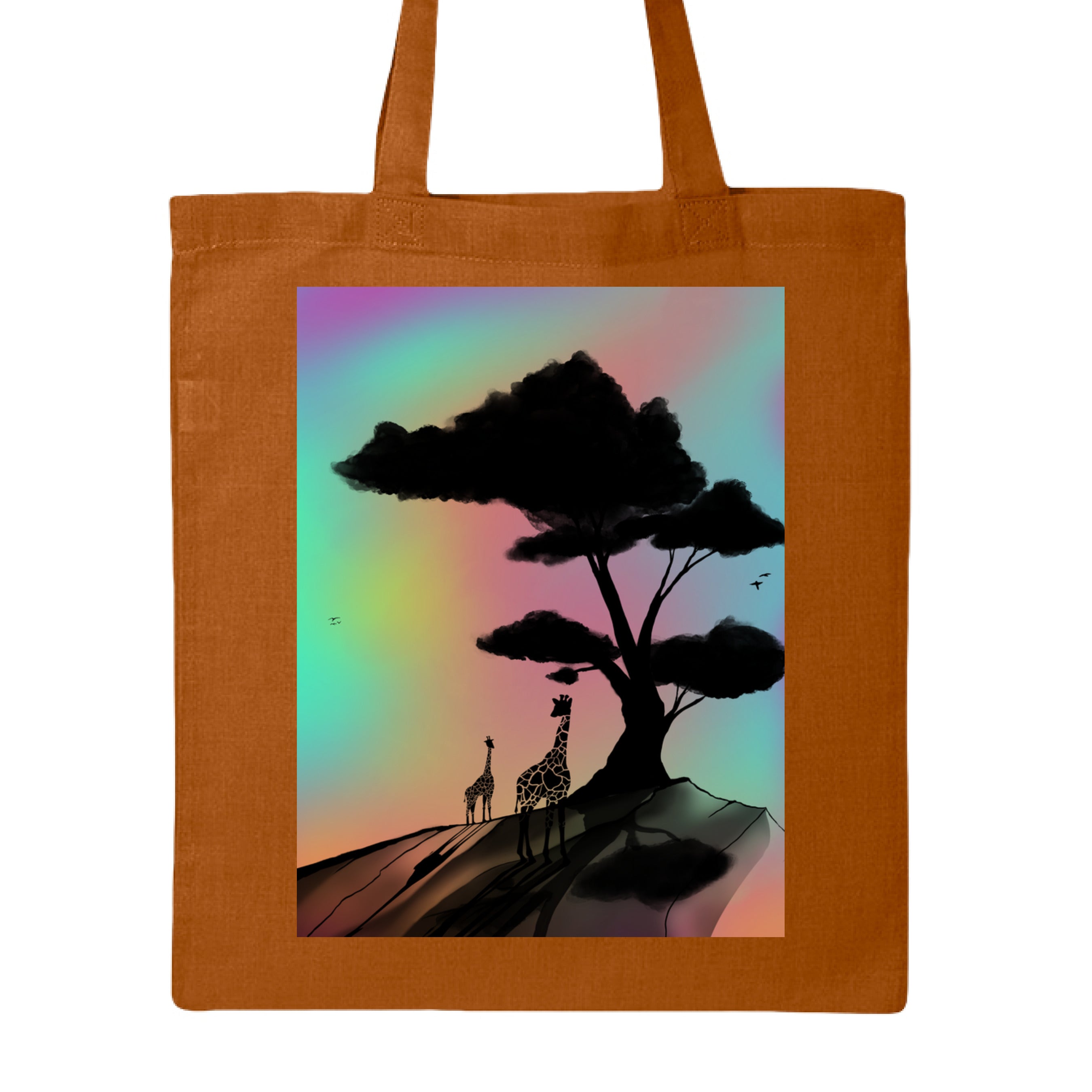 Lee Hansheng Studios canvas tote bag made of soft organic cotton, measuring 14x16 inches, with reinforced handles and