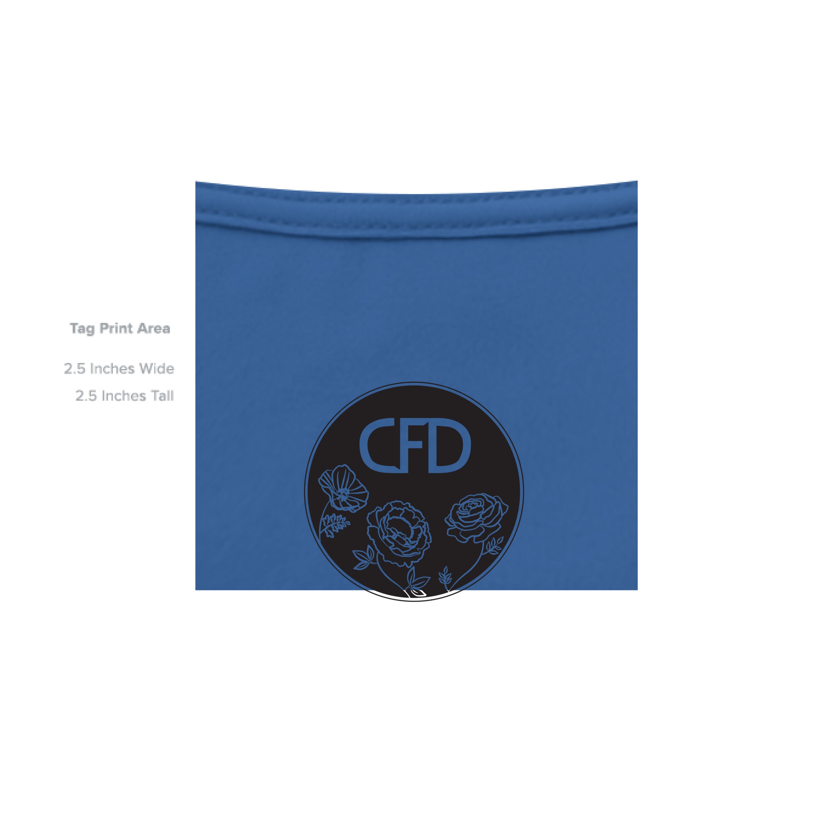 Close-up of the Ice King T-Shirt's heather gray fabric showing the soft, textured cotton blend and subtle neckline stitching